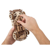UGEARS 70161 Drift Cobra Racing Car Wooden Model Kit - Hobbytech Toys