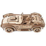 UGEARS 70161 Drift Cobra Racing Car Wooden Model Kit - Hobbytech Toys