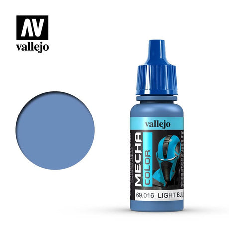 Vallejo Mecha Colour Light Blue 17ml Acrylic Vallejo PAINT, BRUSHES & SUPPLIES