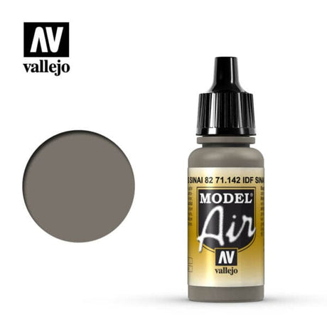 Vallejo Model Air Idf Sinai Grey 82 17ml Vallejo PAINT, BRUSHES & SUPPLIES