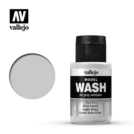 Vallejo Model Wash Light Grey 35ml Vallejo PAINT, BRUSHES & SUPPLIES