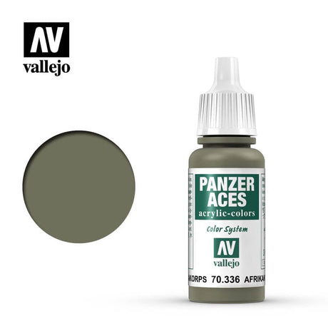 Vallejo Panzer Aces Afrika korps Tanker 17 ml Vallejo PAINT, BRUSHES & SUPPLIES