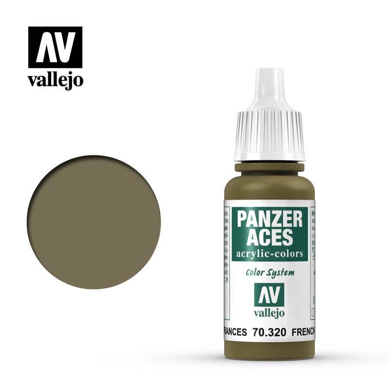 Vallejo Panzer Aces French Tanker 17 ml Vallejo PAINT, BRUSHES & SUPPLIES