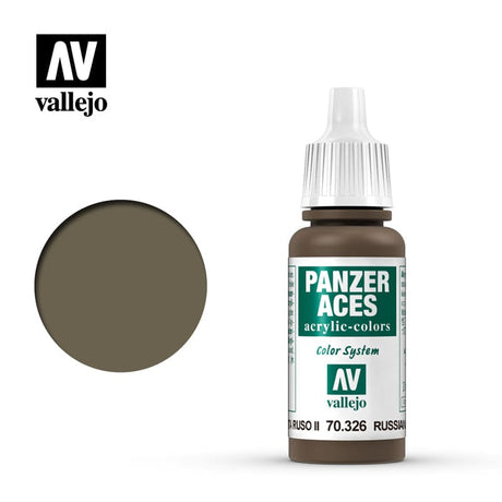 Vallejo Panzer Aces Russian Tanker Ii 17 ml Vallejo PAINT, BRUSHES & SUPPLIES