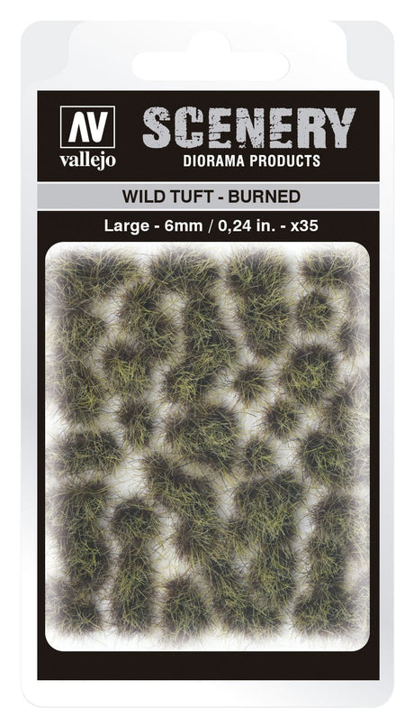 Vallejo SC414 6mm Wild Tuft Burned Diorama Accessory Vallejo TRAINS - SCENERY