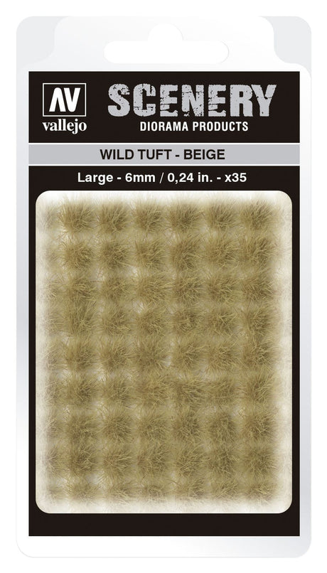 Vallejo SC420 6mm Wild Tuft Beige Diorama Accessory Vallejo TRAINS - SCENERY