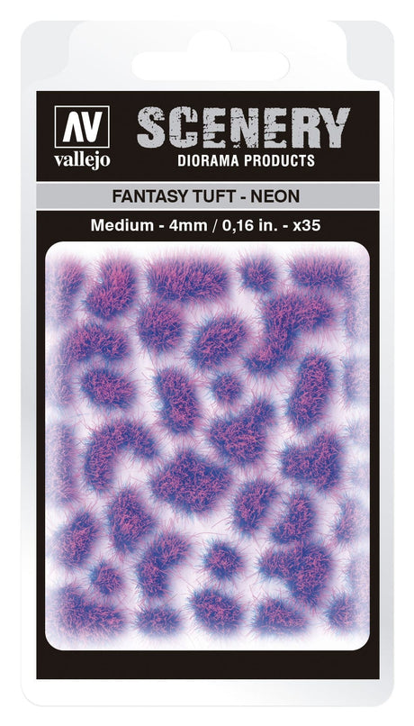 Vallejo SC430 4mm Fantasy Tuft Neon Diorama Accessory Vallejo TRAINS - SCENERY