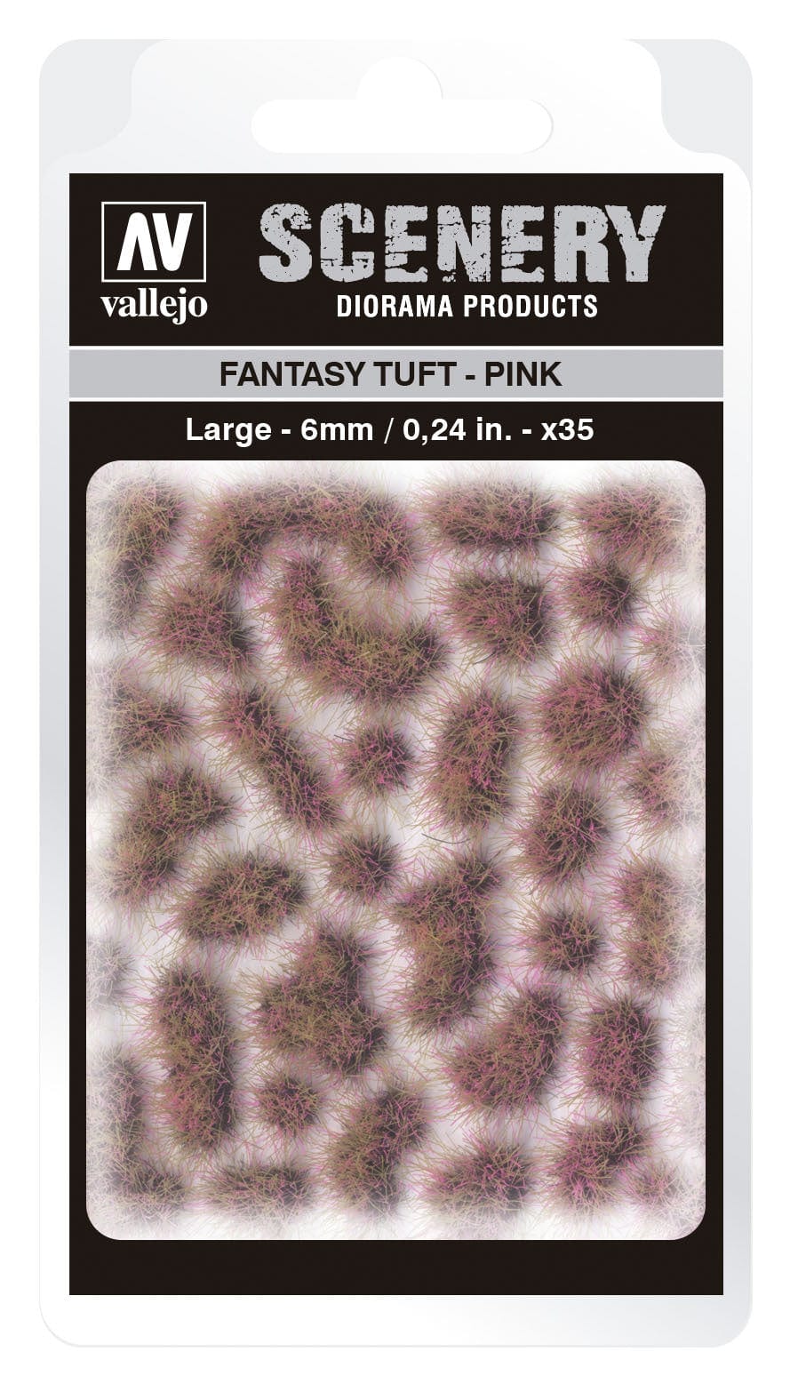 Vallejo SC433 6mm Fantasy Tuft Pink Diorama Accessory Vallejo TRAINS - SCENERY