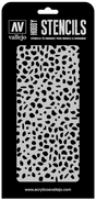 Vallejo ST-CAM002 1/32 Luftwaffe WWII Spots Camo Stencil Vallejo PAINT, BRUSHES & SUPPLIES