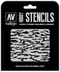 Vallejo ST-CAM004 1/32 Pixelated Modern Camo Stencil Vallejo PAINT, BRUSHES & SUPPLIES