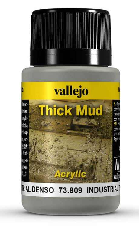 Vallejo Weathering EffecTS Industrial Thick Mud 40 ml Vallejo PAINT, BRUSHES & SUPPLIES