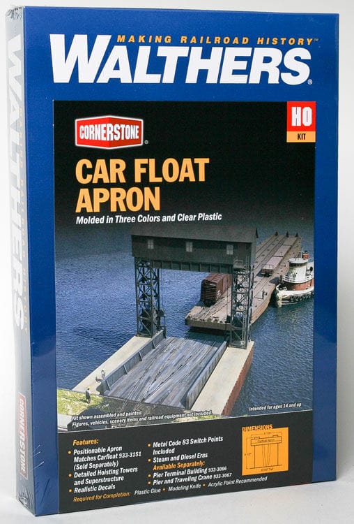Walthers Cornerstone 933-3068 HO Carfloat Apron - Kit Walthers Cornerstone TRAINS - HO/OO SCALE