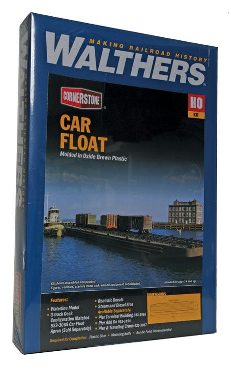 Walthers Cornerstone 933-3152 HO Car Float - Kit Walthers Cornerstone TRAINS - HO/OO SCALE