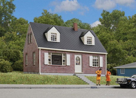Walthers Cornerstone 933-3774 HO Cape Cod Brick House - Kit Walthers Cornerstone TRAINS - HO/OO SCALE