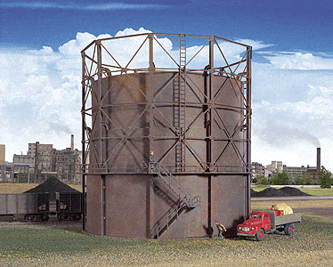 Walthers Cornerstone 933-3819 N Gas Storage Tank - Kit Walthers Cornerstone TRAINS - N SCALE