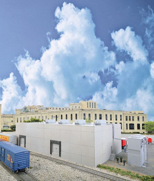 Walthers Cornerstone 933-4069 HO Modern Cold Storage Warehouse - Kit Walthers Cornerstone TRAINS - HO/OO SCALE