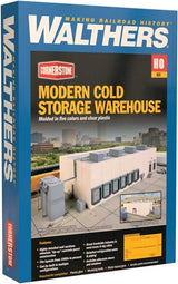 Walthers Cornerstone 933-4069 HO Modern Cold Storage Warehouse - Kit Walthers Cornerstone TRAINS - HO/OO SCALE
