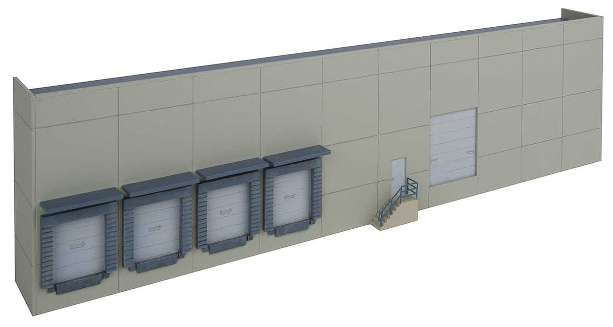 Walthers Cornerstone 933-4071 HO Modern Concrete Warehouse Background Building - Kit Walthers Cornerstone TRAINS - HO/OO SCALE