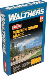 Walthers Cornerstone 933-4076 HO Modern Guard Shack - Kit Walthers Cornerstone TRAINS - HO/OO SCALE