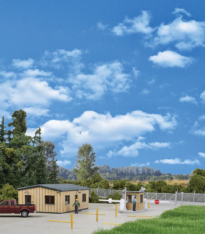 Walthers Cornerstone 933-4076 HO Modern Guard Shack - Kit Walthers Cornerstone TRAINS - HO/OO SCALE