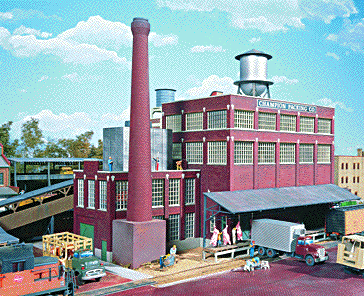 Walthers Cornerstone HO Champion Packing Plant Walthers TRAINS - HO/OO SCALE