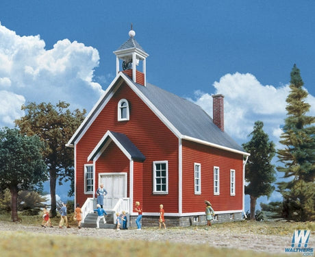 Walthers Cornerstone HO Cottage Grove School W/Led Walthers TRAINS - HO/OO SCALE