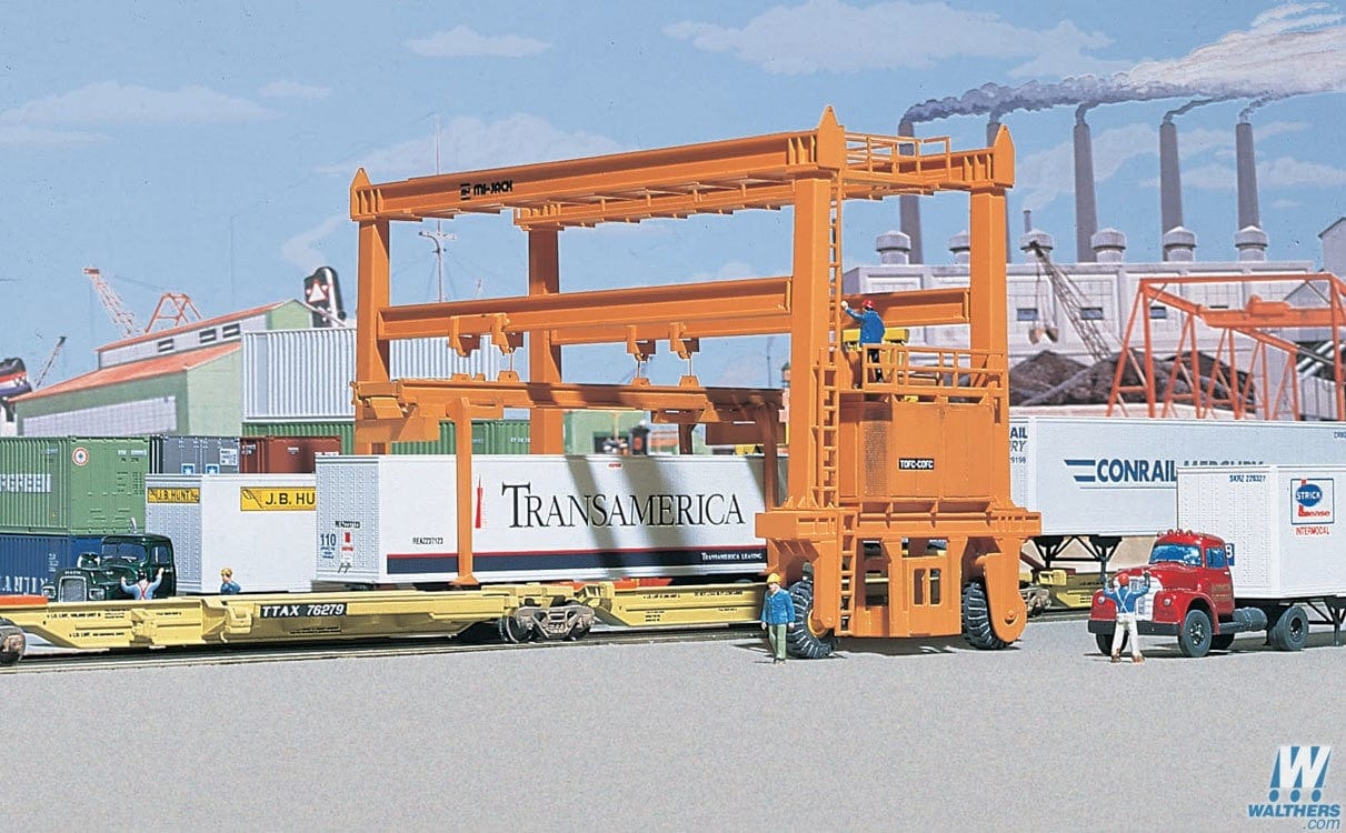 Walthers Cornerstone HO Mi Jack Tl1000 Crane Walthers TRAINS - HO/OO SCALE