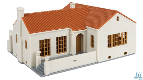 Walthers Cornerstone HO Mission Style Bungalow Walthers TRAINS - HO/OO SCALE