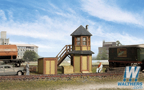 Walthers Cornerstone N Gatemanfts Tower - Kit Walthers Cornerstone TRAINS - N SCALE