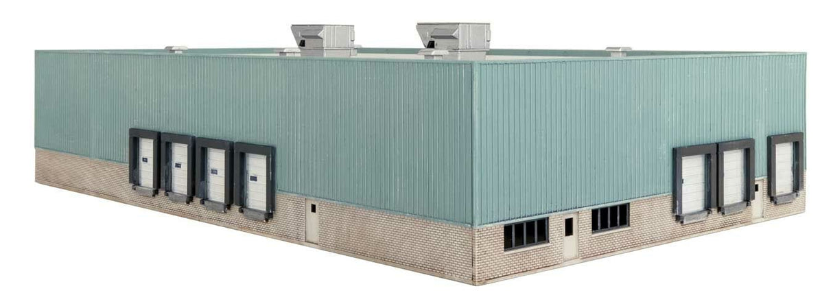 Walthers Cornerstone N Modern Transload Terminal - Kit - 10-1/2 x 6-5/16 x 2-13/64"  26.7 x 16 x 5.6cm - Hobbytech Toys