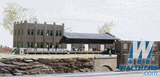 Walthers Cornerstone N Water Street Freight Terminal - Kit - 11 x 3-1/2in 27.5 x 8.7cm Walthers Cornerstone TRAINS - N SCALE