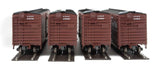 Walthers Mainline 1402 HO 40ft PS-1 Box Cars, Santa Fe (4-Pack) - Hobbytech Toys