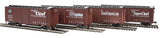 Walthers Mainline 1402 HO 40ft PS-1 Box Cars, Santa Fe (4-Pack) - Hobbytech Toys
