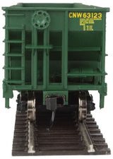 Walthers Mainline 1980 HO 50ft 100-Ton 4-Bay Hopper - Ready to Run - Chicago & North Western(TM) #63123 - Hobbytech Toys