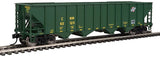 Walthers Mainline 1980 HO 50ft 100-Ton 4-Bay Hopper - Ready to Run - Chicago & North Western(TM) #63123 - Hobbytech Toys