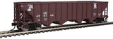 Walthers Mainline 1983 HO 50ft 100-Ton 4-Bay Hopper - Ready to Run - Conrail #498744 - Hobbytech Toys