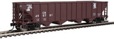 Walthers Mainline 1984 HO 50ft 100-Ton 4-Bay Hopper - Ready to Run - Conrail #498751 - Hobbytech Toys