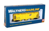 Walthers Mainline 7019 HO 50ft Pullman-Standard PS-2 2893 3-Bay Covered Hopper - Ready to Run - Chicago & North Western(TM) #95466 - Hobbytech Toys