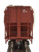 Walthers Mainline 7692 HO 60ft NSC 5150 3-Bay Covered Hopper - Ready to Run - Canadian National #853118 - Hobbytech Toys