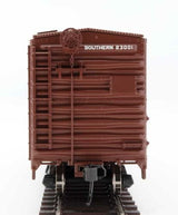 Walthers Mainline HO 40ft ACF Modernized Welded Boxcar w/8ft Youngstown Door - Ready to Run - Southern #23001 - Hobbytech Toys