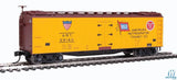 Walthers Mainline HO 40ft Early Reefer - Ready To Run - American Refrigerator Transit(TM) #22145 (yellow, Boxcar Red; MP, Wabash Logo) Walthers Mainline TRAINS - HO/OO SCALE