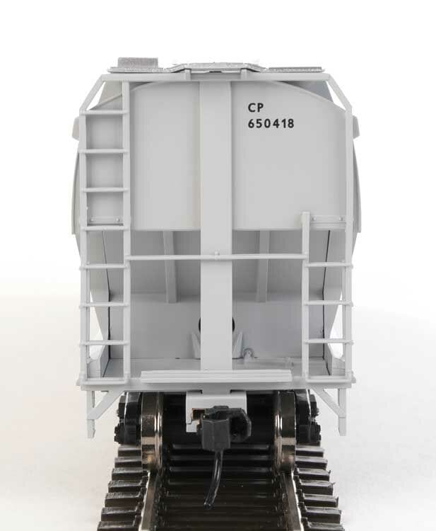 Walthers Mainline HO 60ft NSC 5150 3-Bay Covered Hopper - Ready to Run - Canadian Pacific #650418 - Hobbytech Toys