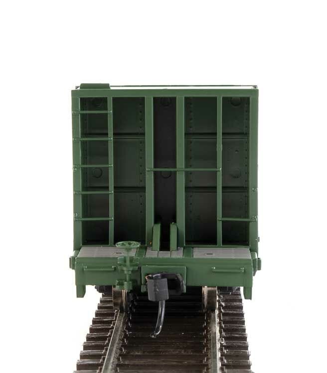 Walthers Mainline HO 60ft Pullman-Standard Bulkhead Flatcar (48ft IL) - Ready to Run - Indiana Harbor Belt #819009 - Hobbytech Toys