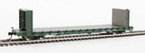 Walthers Mainline HO 60ft Pullman-Standard Bulkhead Flatcar (48ft IL) - Ready to Run - Indiana Harbor Belt #819009 - Hobbytech Toys