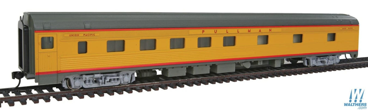 Walthers Mainline HO 85ft Budd 10-6 Sleeper - Ready to Run - Union Pacific (Armour Yellow, gray, red) Walthers Mainline TRAINS - HO/OO SCALE