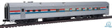 Walthers Mainline HO 85ft Budd Diner - Ready to Run - Amtrak (Phase III; silver, Equal red, white, blue Stripes) Walthers Mainline TRAINS - HO/OO SCALE