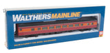 Walthers Mainline HO 85ft Budd Large-Window Coach - Ready to Run - Southern Pacific(TM) (Daylight; red, orange, black) - Hobbytech Toys