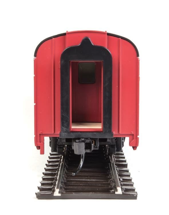 Walthers Mainline HO 85ft Budd Large-Window Coach - Ready to Run - Southern Pacific(TM) (Daylight; red, orange, black) - Hobbytech Toys
