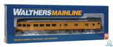 Walthers Mainline HO 85ft Budd Observation - Ready To Run - Union Pacific(R) (Armour Yellow, gray) Walthers Mainline TRAINS - HO/OO SCALE