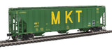 Walthers Proto 106164 HO 55ft Evans 4780 Covered Hopper - Ready To Run - Missouri-Kansas-Texas(TM) #4177 - Hobbytech Toys